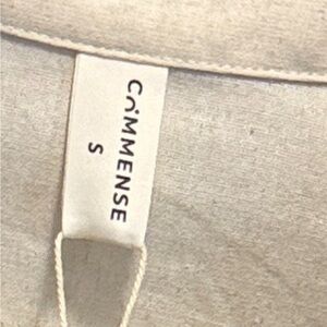 Cream Textured Commense Set with Tags